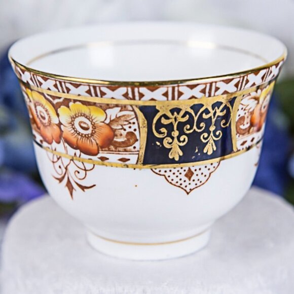 Vintage Imari Style Colclough English Bone China Tea Cup and Saucer 1930… - Picture 8 of 15